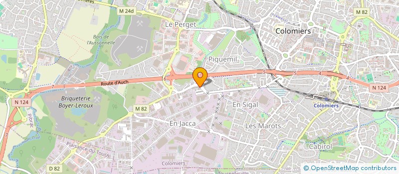 localisation de l'entreprise ELITE FRANCE SECURITE à COLOMIERS