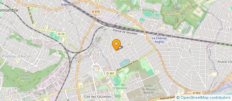 localisation de l'entreprise ELITE FRESH  GAGNY