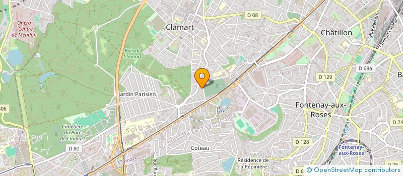 localisation de l'entreprise ELITE GARAGE  CLAMART