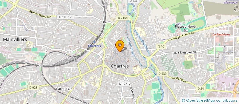 localisation de l'entreprise ELITE IMMO-EXPERTISE à CHARTRES