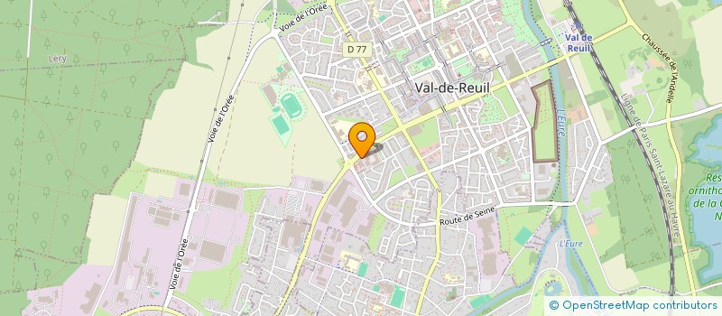 localisation de l'entreprise ELITE IMMOBILIER  VAL-DE-REUIL