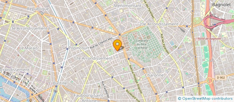 localisation de l'entreprise ELITE INCENDIE à PARIS