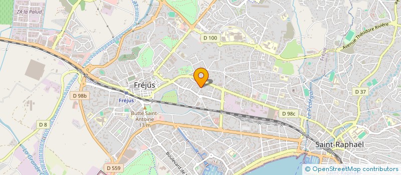 localisation de l'entreprise ELITE INTERNATIONAL SECURITE à FREJUS