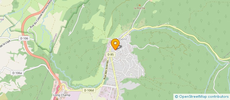localisation de l'entreprise ELITE ISO à OYONNAX