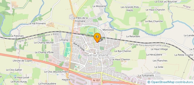 localisation de l'entreprise ELITE JT INVESTISSEMENTS  SERVON-SUR-VILAINE