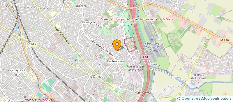 localisation de l'entreprise ELITE JUDO OCCITANIE à TOULOUSE