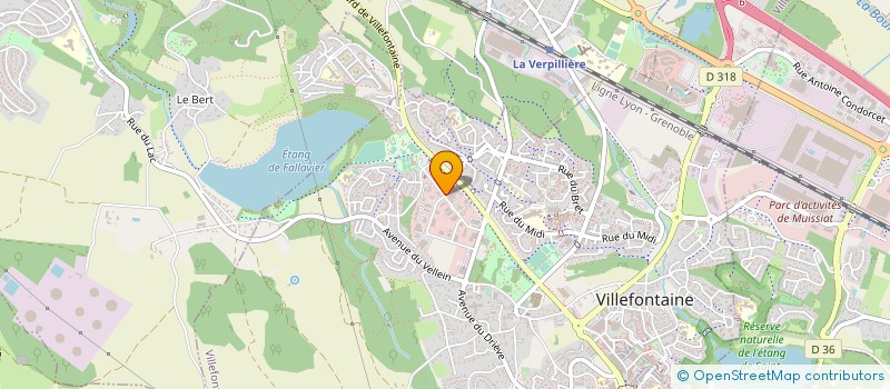 localisation de l'entreprise ELITE LAVAGE VILLEFONTAINE  VILLEFONTAINE