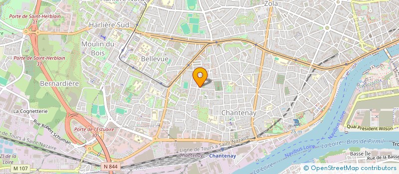 localisation de l'entreprise ELITE LOCATION à NANTES