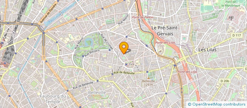 localisation de l'entreprise ELITE LOGISTIQUE à PARIS