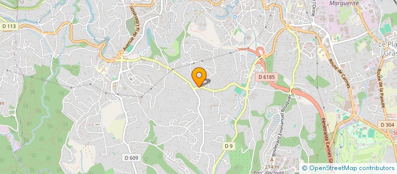 localisation de l'entreprise ELITE MARINE SERVICES à GRASSE