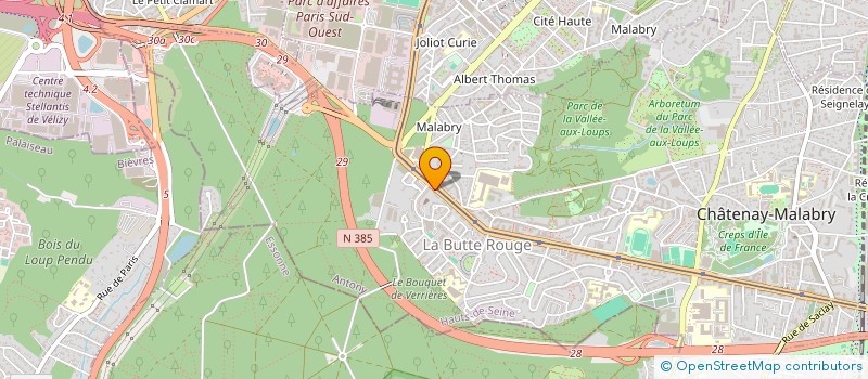 localisation de l'entreprise ELITE MOTO SERVICES  CHATENAY-MALABRY