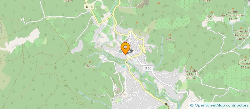 localisation de l'entreprise ELITE ON MANAGEMENT  COTIGNAC