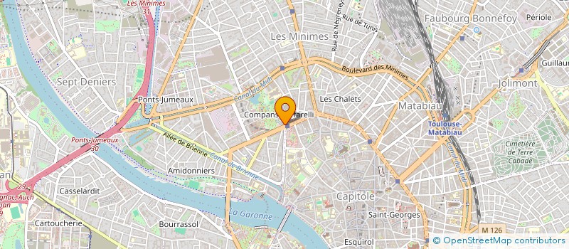 localisation de l'entreprise ELITE PRESTIGE SECURITE à TOULOUSE