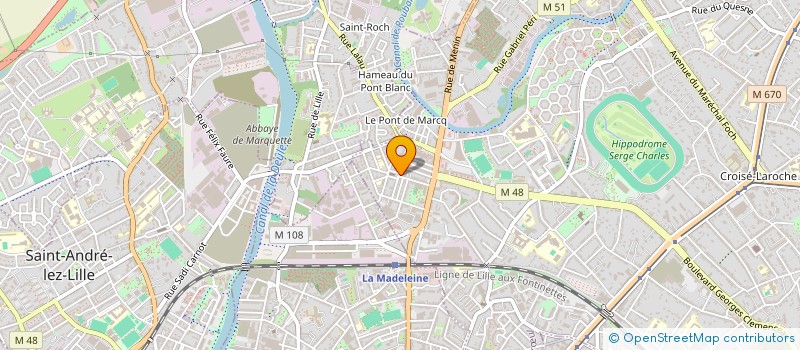 localisation de l'entreprise ELITE PRIVATE AGENCY à MARCQ-EN-BARŒUL