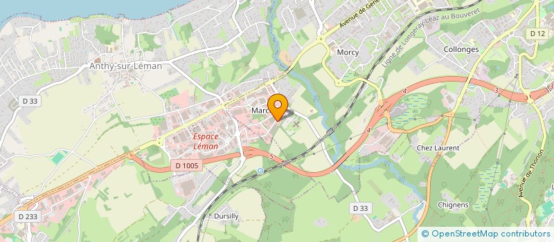 localisation de l'entreprise ELITE PRO NETTOYAGE à THONON-LES-BAINS