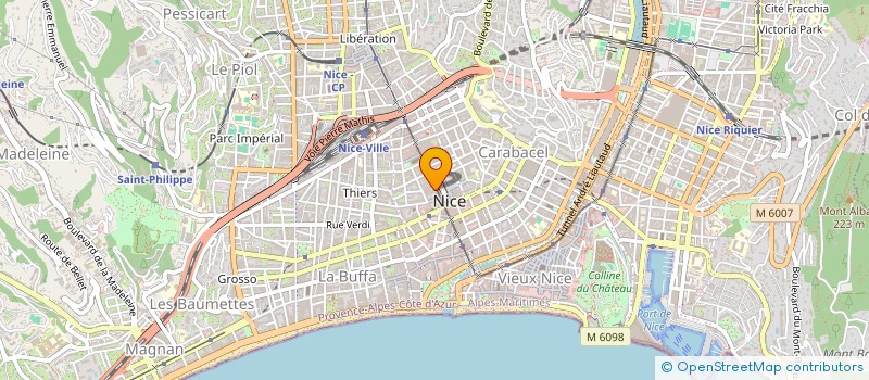 localisation de l'entreprise ELITE RENOVATION à NICE