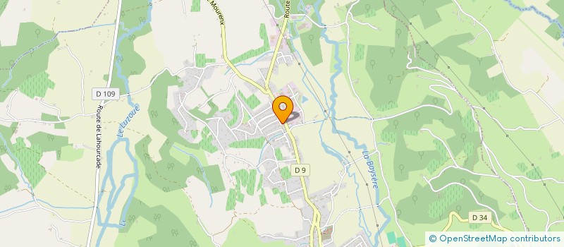 localisation de l'entreprise ELITE RUGBY  MONEIN