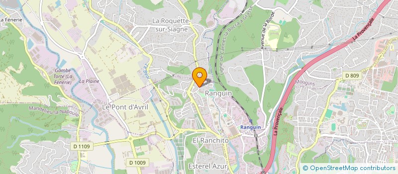 localisation de l'entreprise ELITE SANTE CONSEIL  CANNES