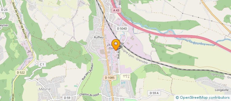 localisation de l'entreprise ELITE SEALS  NIVOLAS-VERMELLE