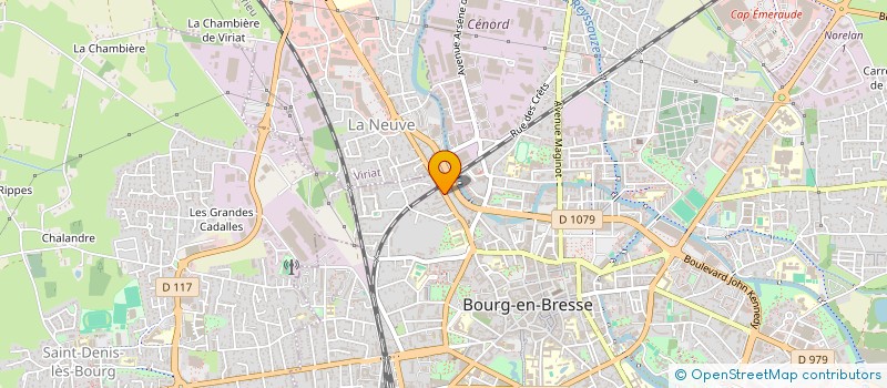 localisation de l'entreprise ELITE SECURITE PRIVEE  BOURG-EN-BRESSE