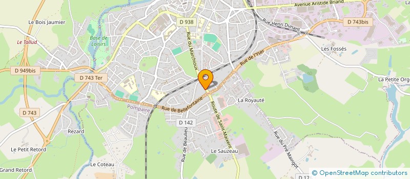 localisation de l'entreprise ELITE SECURITY GUARD  PARTHENAY