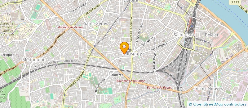 localisation de l'entreprise ELITE SELECTION COMPANY  BORDEAUX