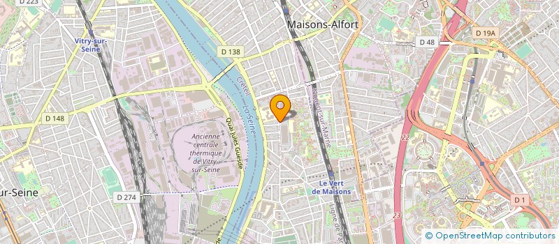 localisation de l'entreprise ELITE SERVICES à ALFORTVILLE