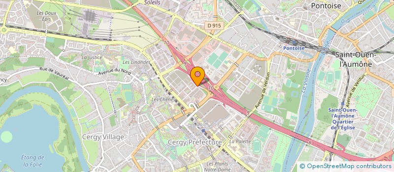 localisation de l'entreprise ELITE SERVICES à SAINT-OUEN-SUR-SEINE