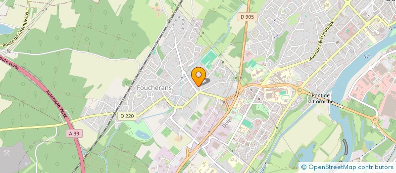 localisation de l'entreprise ELITE SERVICES à FOUCHERANS