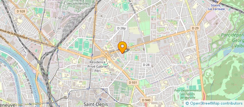 localisation de l'entreprise ELITE SERVICES à SAINT-DENIS