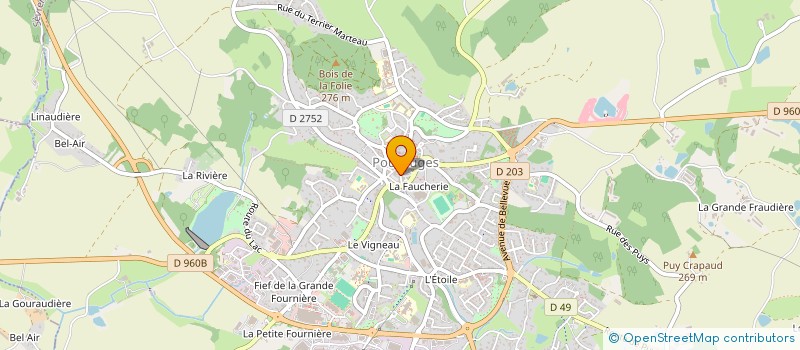 localisation de l'entreprise ELITE SEVRE VENDEE à POUZAUGES