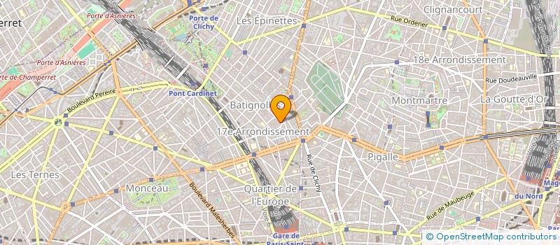 localisation de l'entreprise ELITE SIGNS à PARIS