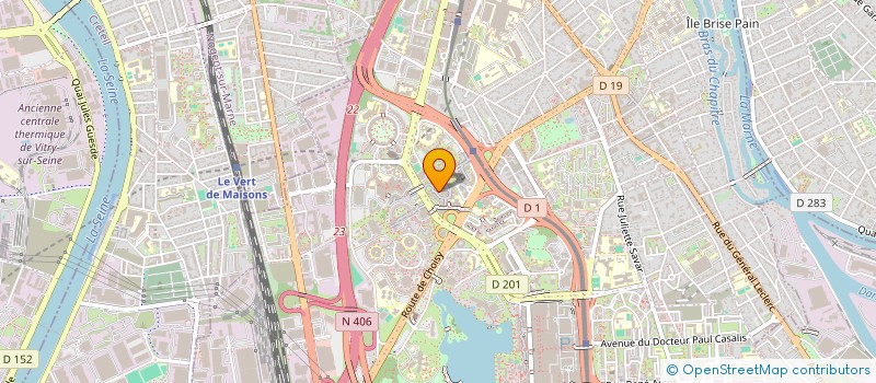 localisation de l'entreprise ELITE SOFTWARE BUILDING  CRETEIL