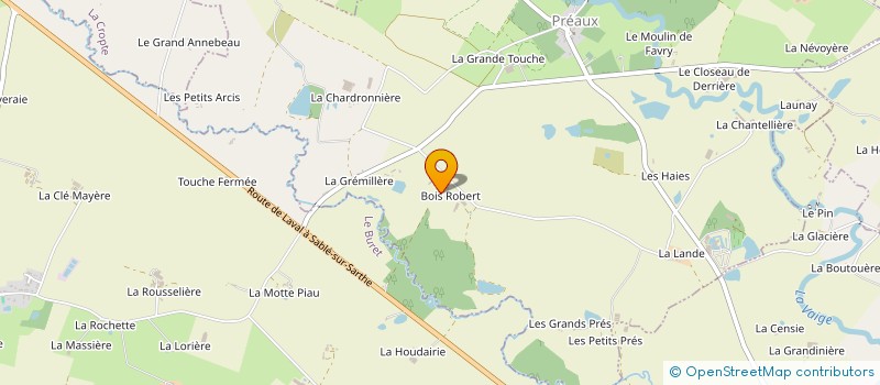 localisation de l'entreprise ELITE SPORTS ARENA  PREAUX