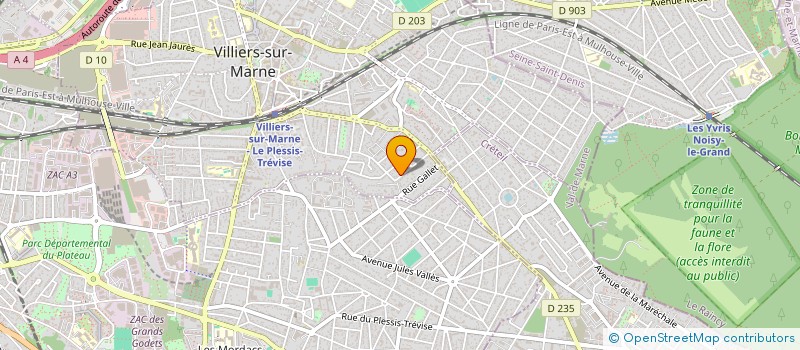 localisation de l'entreprise ELITE SUPPLY  VILLIERS-SUR-MARNE