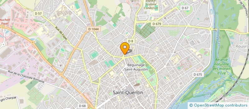 localisation de l'entreprise ELITE TAXI à SAINT-QUENTIN