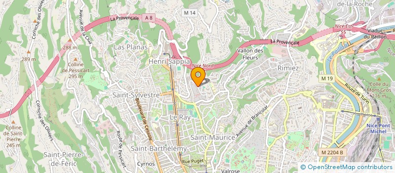 localisation de l'entreprise ELITE TAXI NICE  NICE