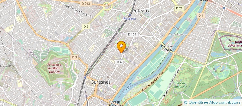 localisation de l'entreprise ELITE TRANSPORT LOCATION à SURESNES