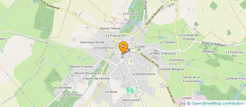 localisation de l'entreprise ELITE TRANSPORTS EXPRESS à MONTARGIS