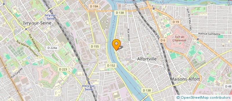 localisation de l'entreprise ELITE VOLTA à ALFORTVILLE