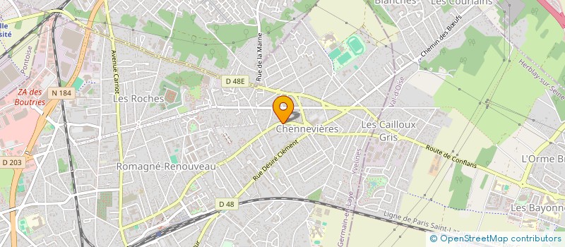 localisation de l'entreprise ELITEAUTO  CONFLANS-SAINTE-HONORINE