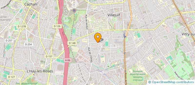 localisation de l'entreprise ELITEC à L'HAY-LES-ROSES