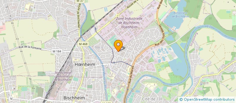 localisation de l'entreprise ELITECH  HNHEIM