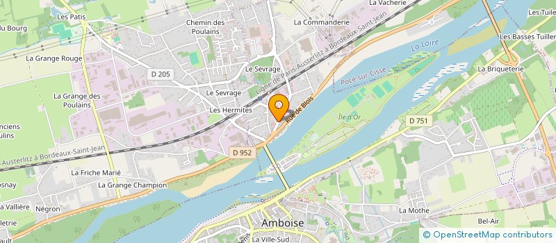 localisation de l'entreprise ELITEDRIVE  AMBOISE