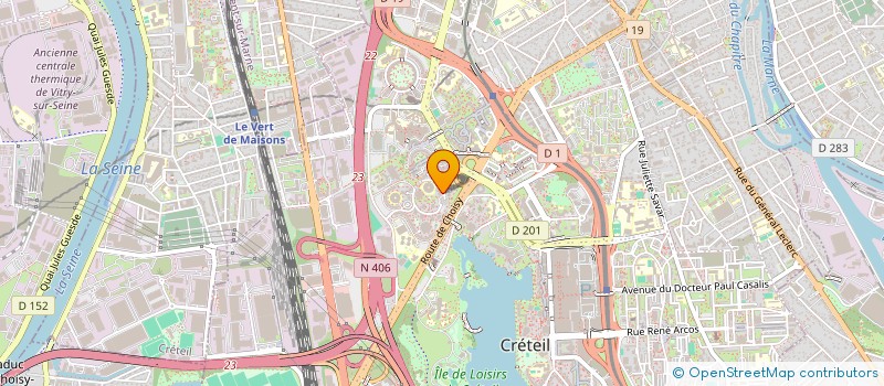 localisation de l'entreprise ELITEKEY  CRETEIL