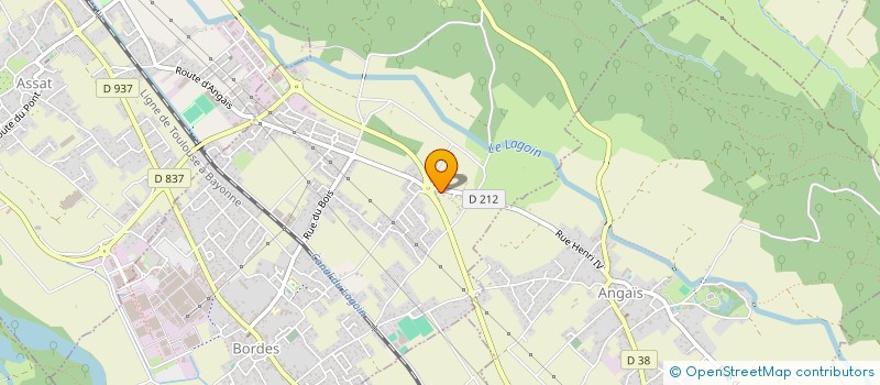 localisation de l'entreprise ELITERIE  BORDES