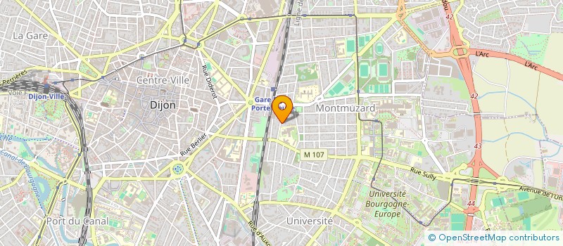 localisation de l'entreprise ELITIMMO à DIJON