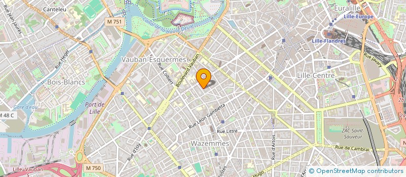 localisation de l'entreprise ELITNET59 à LILLE