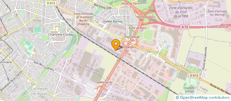 localisation de l'entreprise ELITO  MONDEVILLE