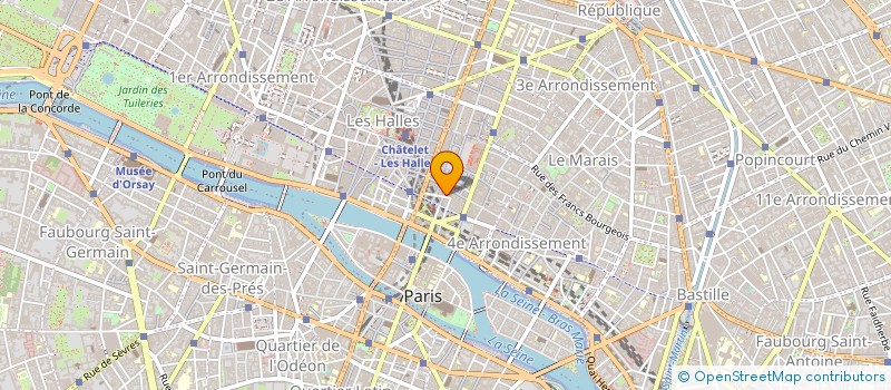 localisation de l'entreprise ELITOR PARIS à PARIS